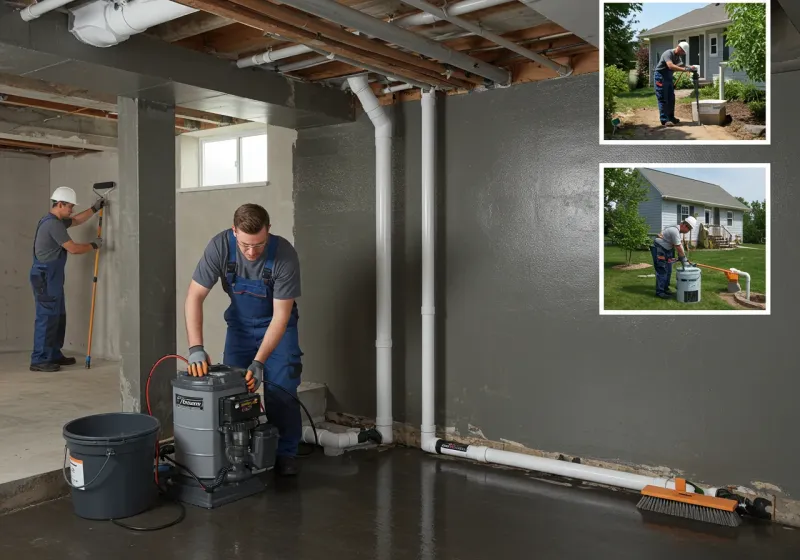 Basement Waterproofing and Flood Prevention process in Pike County, GA